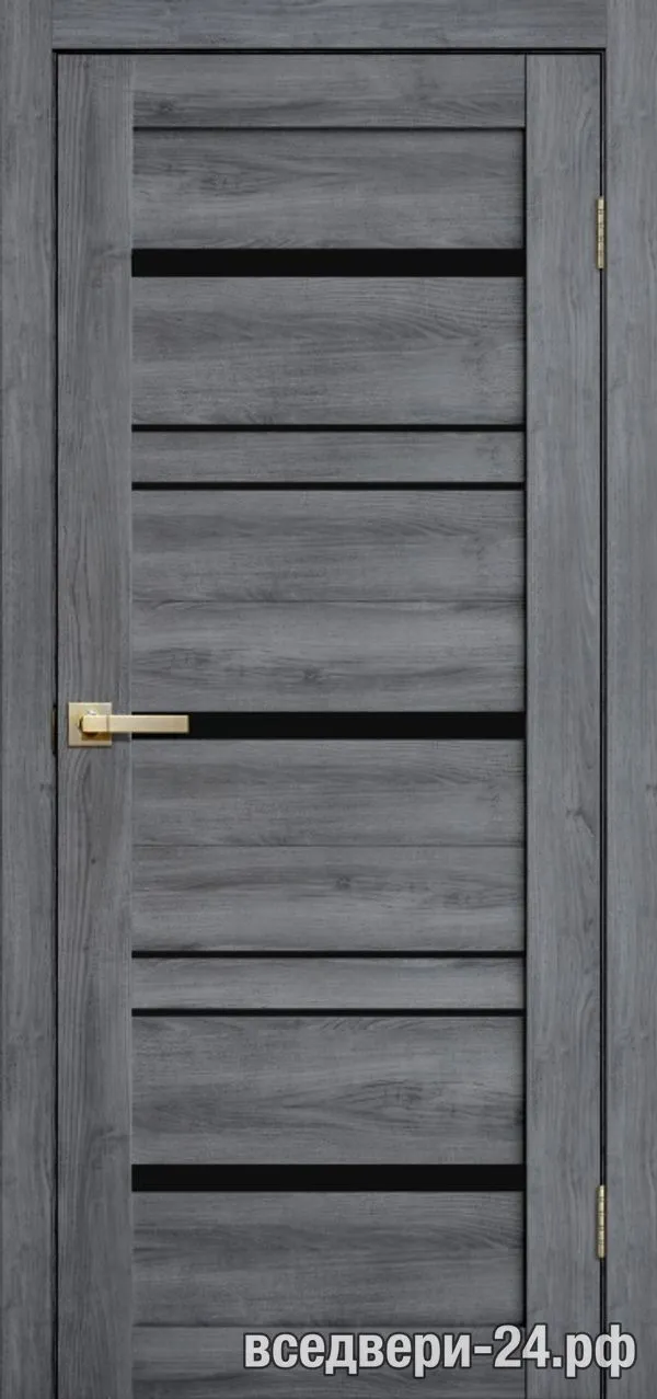 Дверь межкомнатная FlyDoors «Лайт дорс» 13, Дуб стоунвуд 3Д