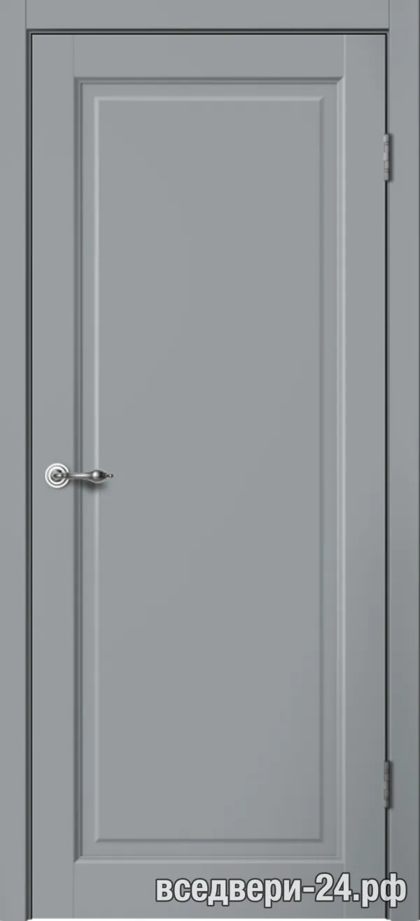 Дверь межкомнатная FlyDoors «Классик» C06, Серый