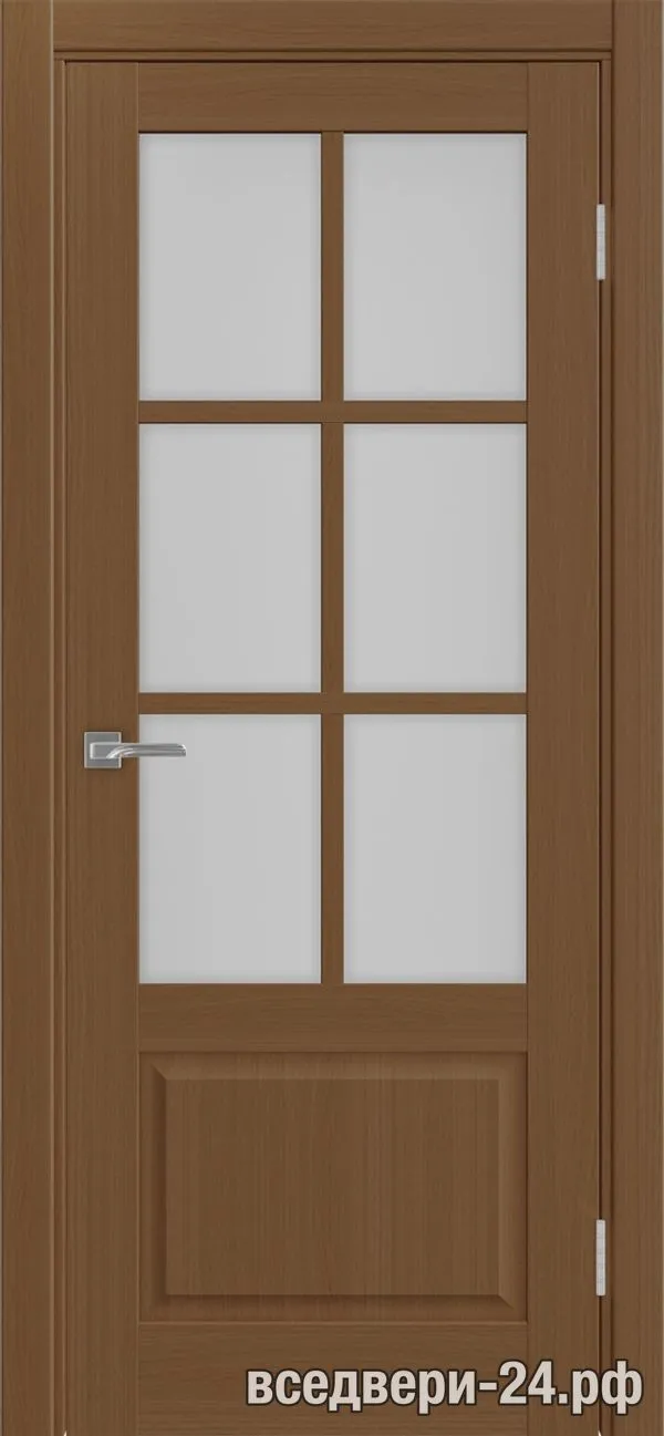 Дверь межкомнатная OPTIMA PORTE «Тоскана» 641.2221, Орех