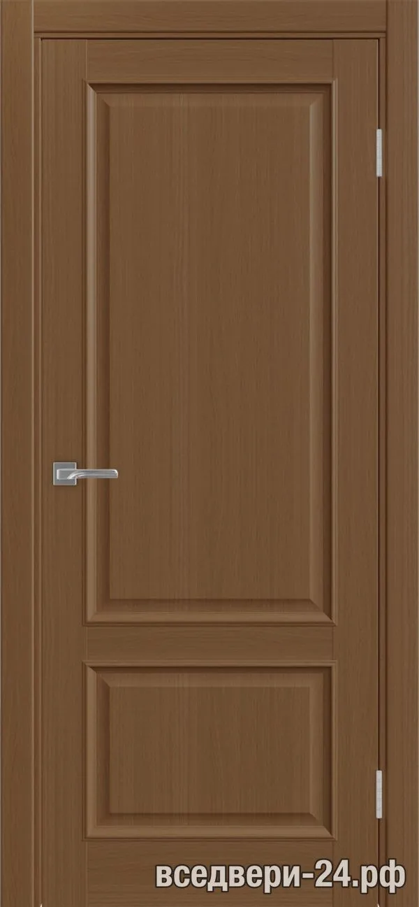 Дверь межкомнатная OPTIMA PORTE «Тоскана» 640.11 багет, Орех