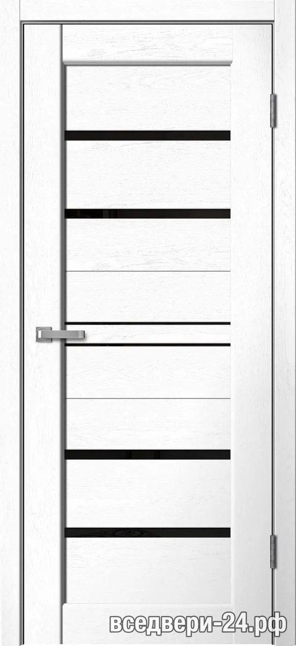 Дверь межкомнатная FlyDoors «Статус» ST02, Сноу софт
