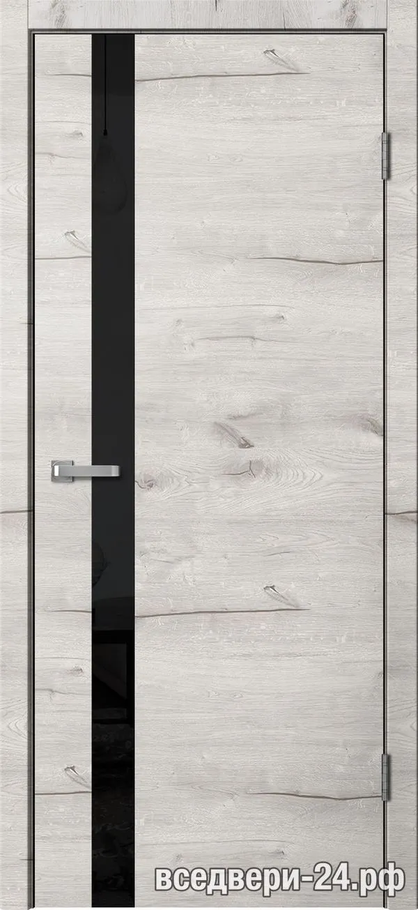 Дверь межкомнатная FlyDoors «Фьюжн» FN01, Дуб арктик