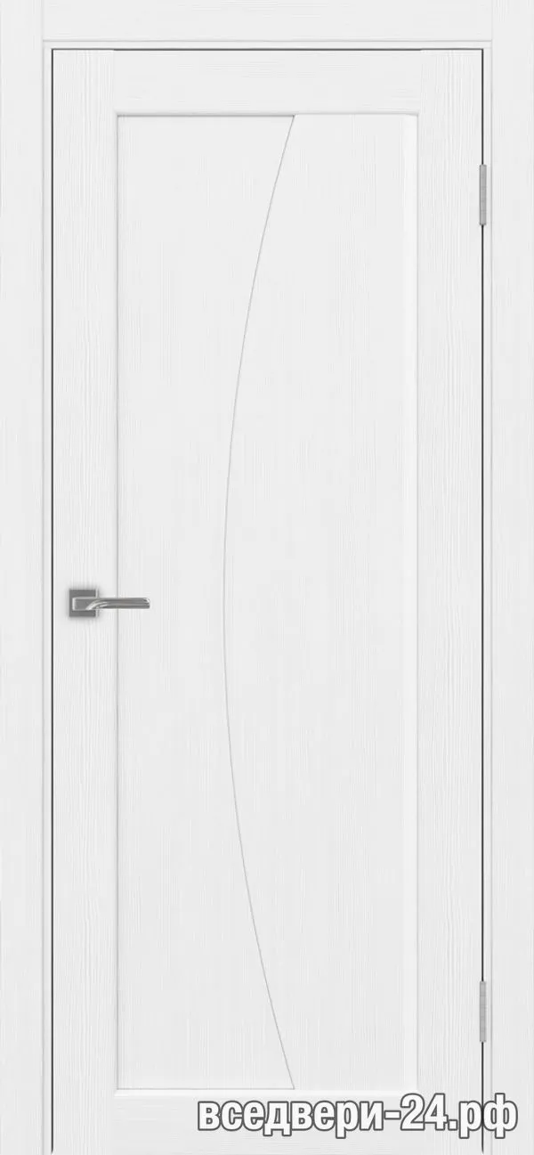 Дверь межкомнатная OPTIMA PORTE «Сицилия» 721.11, Белый лёд