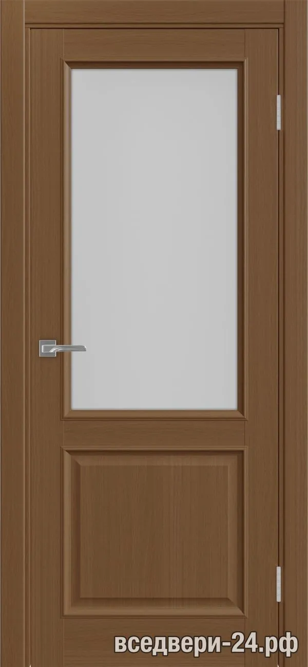 Дверь межкомнатная OPTIMA PORTE «Тоскана» 602.21 багет, Орех