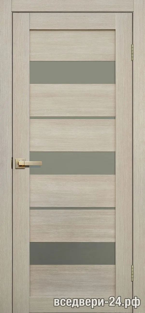 Дверь межкомнатная FlyDoors «Лайт дорс» L20, Ясень