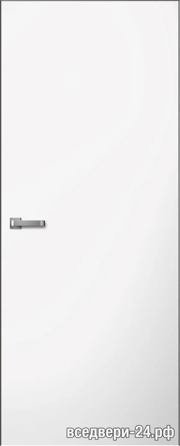 Дверь межкомнатная FlyDoors Скрытая К2АЛ, Скрытые (грунт)