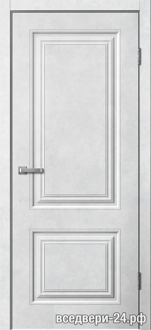 Дверь межкомнатная FlyDoors «Скиндорс» Альта, Бетон светлый