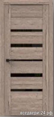 Дверь межкомнатная AxelDoors «Серия Q» QXV8, Дуб антик