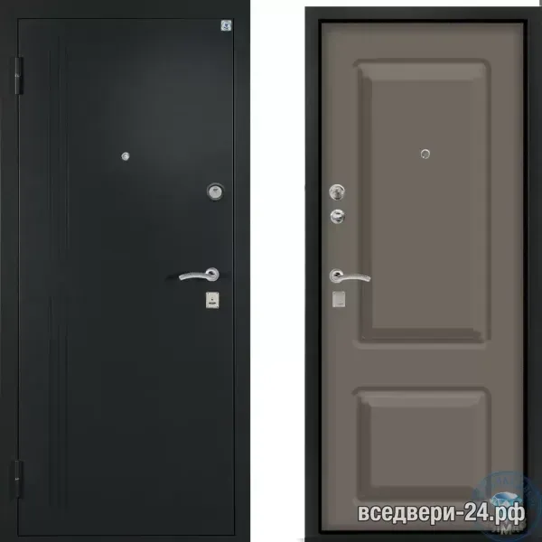 Дверь входная Алмаз МАЛАХИТ, ЧЕРНЫЙ ШЕЛК