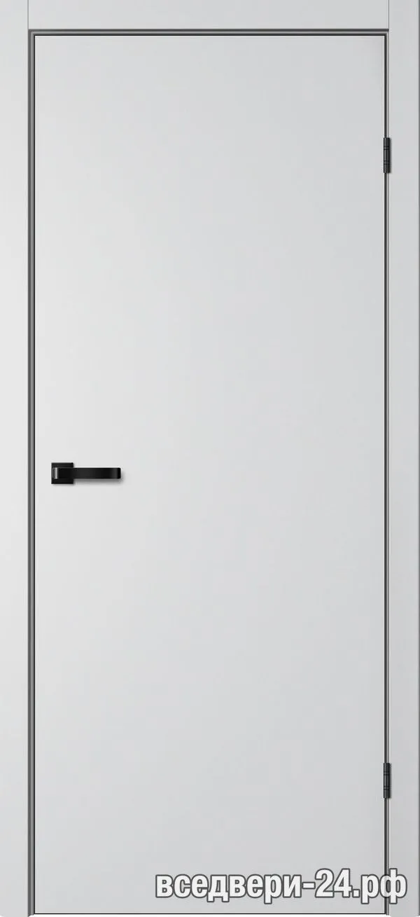 Дверь межкомнатная FlyDoors «Фьюжн» FN31, Эмалит серебристый