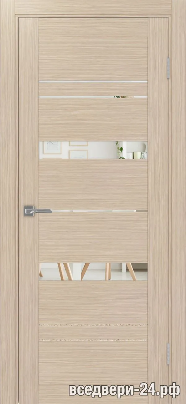 Дверь межкомнатная OPTIMA PORTE «Турин» 562.12, Дуб беленый