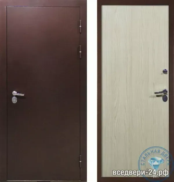 Дверь входная Алмаз ТЕРМО 30, МЕДЬ