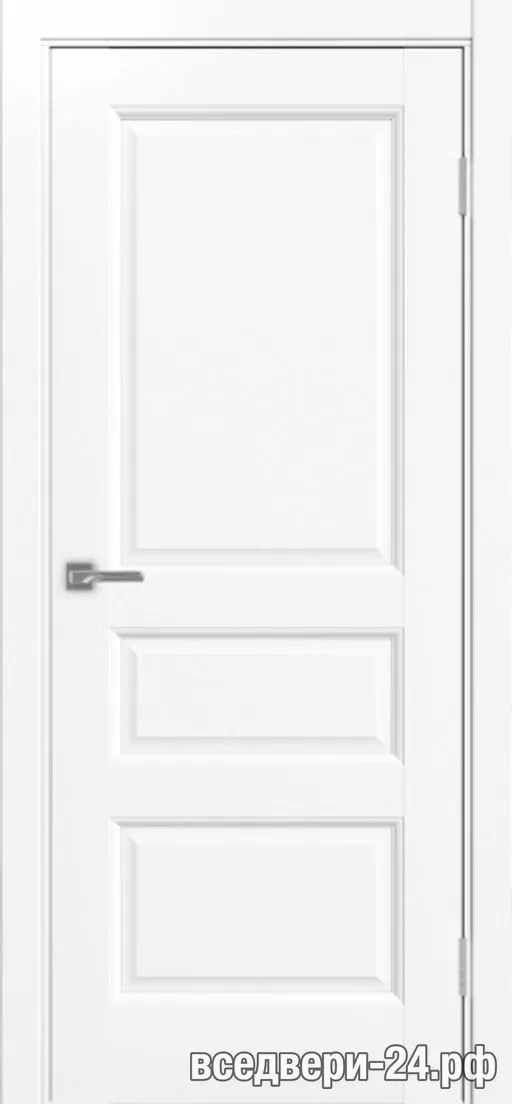 Дверь межкомнатная OPTIMA PORTE «Тоскана Neo» 631.111, Белый снежный