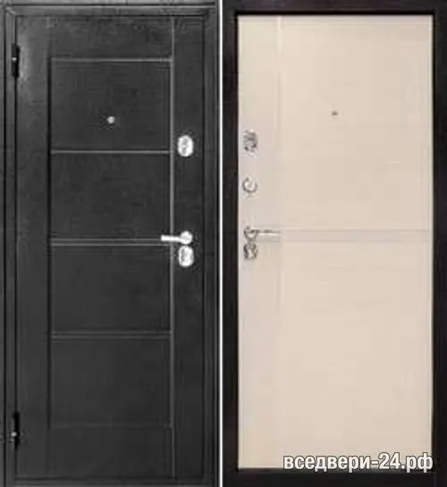 Дверь входная Город дверей ФП-75 бук светлый, Антик тёмно-коричневый