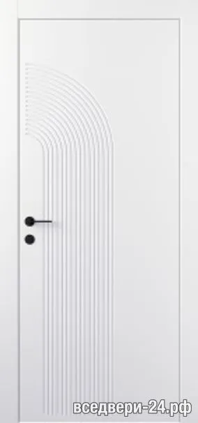 Дверь межкомнатная AxelDoors «Серия E» Unico 8, Пастель белый