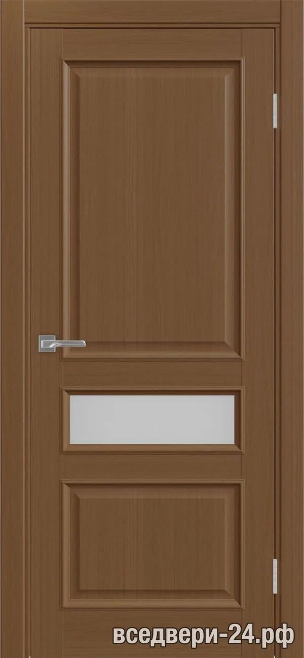 Дверь межкомнатная OPTIMA PORTE «Тоскана» 631.121 багет, Орех