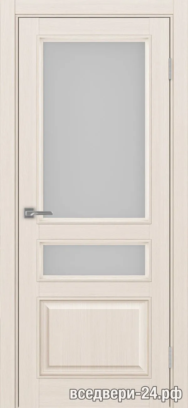 Дверь межкомнатная OPTIMA PORTE «Тоскана» 631.221 багет, Ясень перламутровый