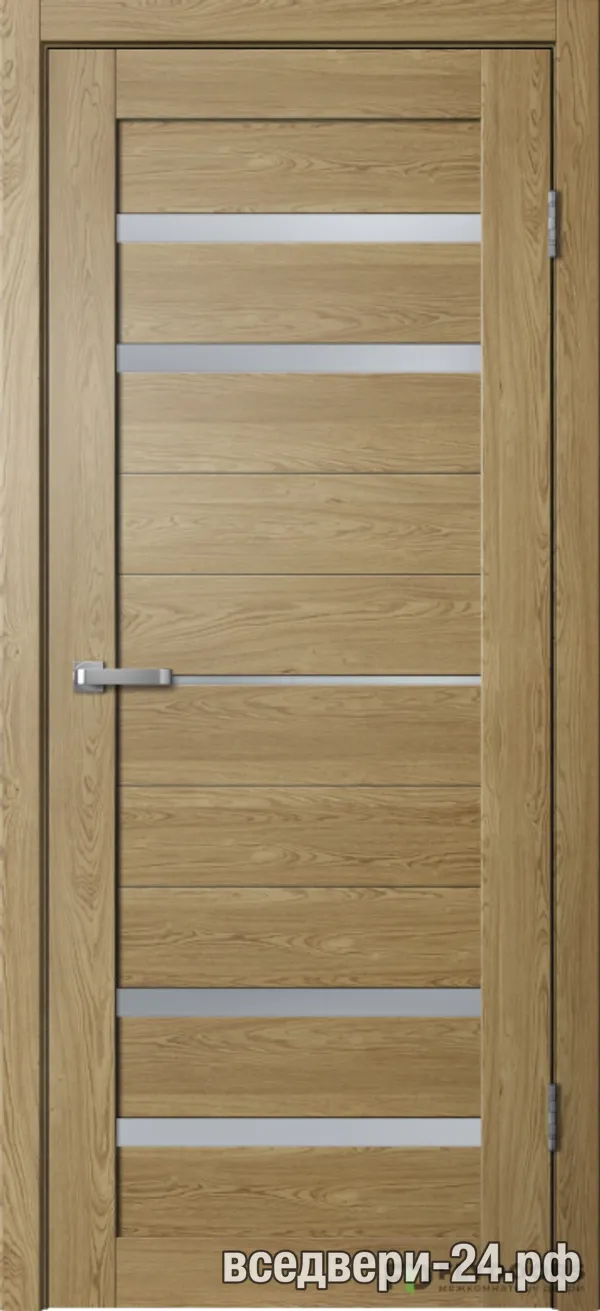 Дверь межкомнатная FlyDoors «Барн» B03, Дуб европейский