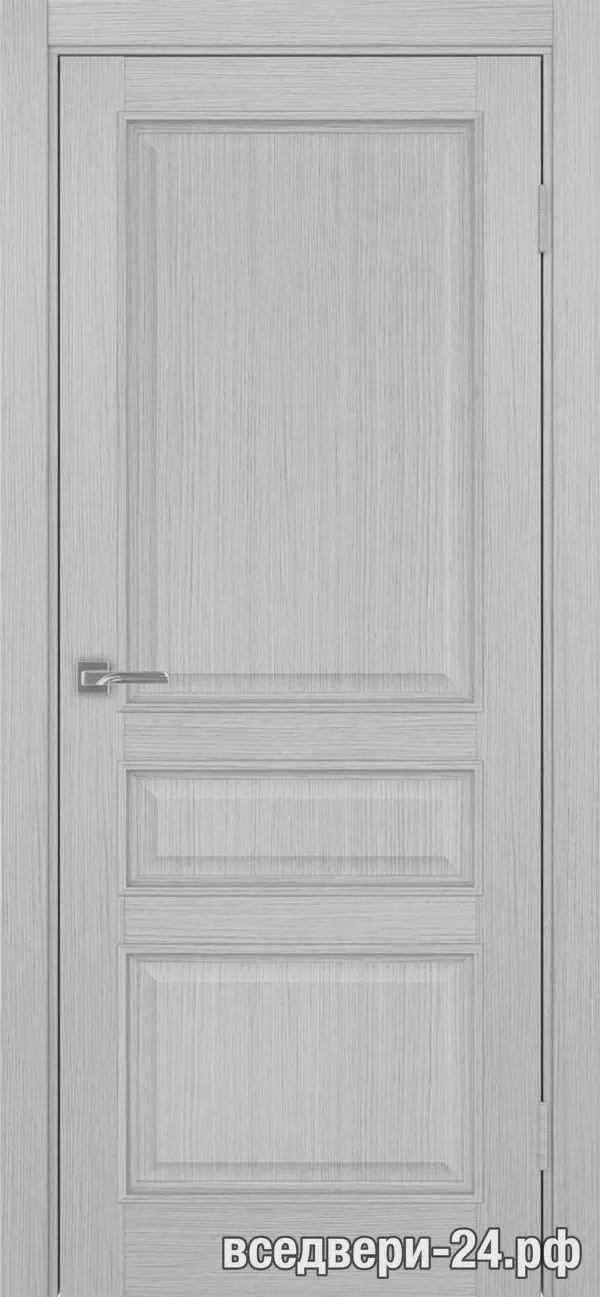 Дверь межкомнатная OPTIMA PORTE «Тоскана» 631.111 багет, Дуб серый