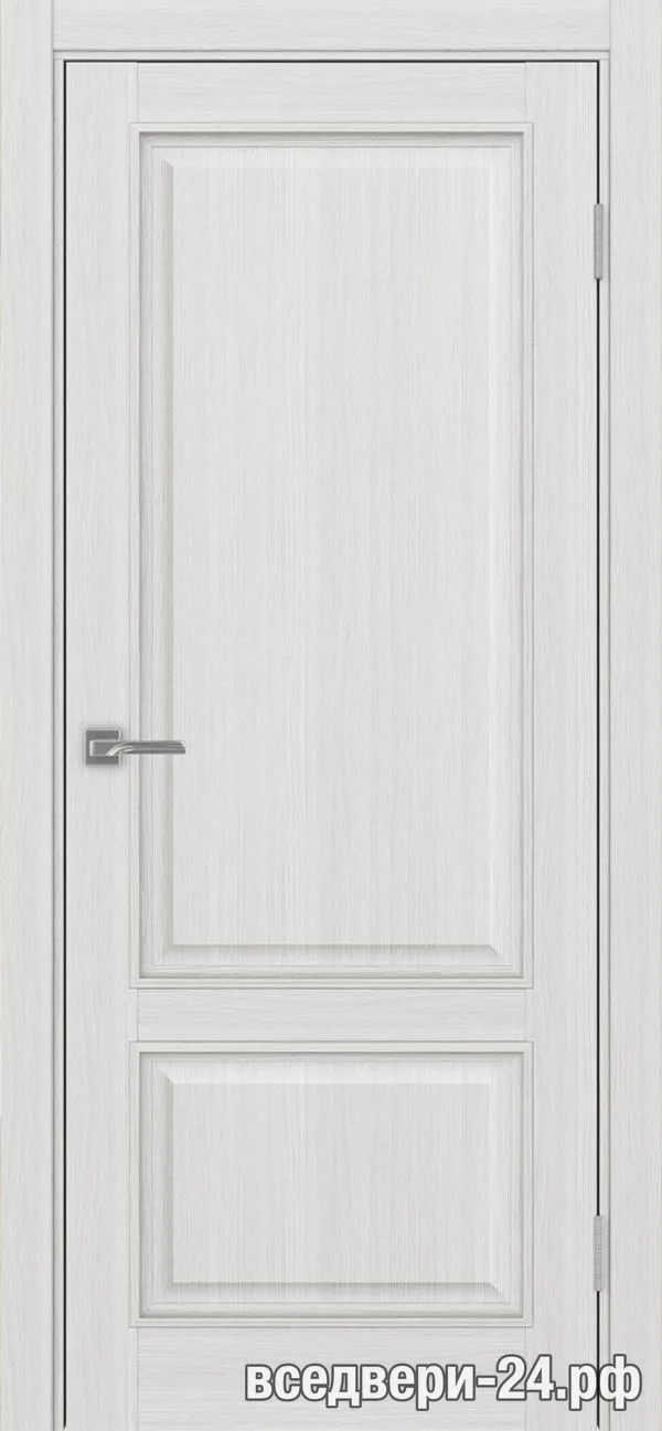 Дверь межкомнатная OPTIMA PORTE «Тоскана» 640.11 багет, Ясень серебристый