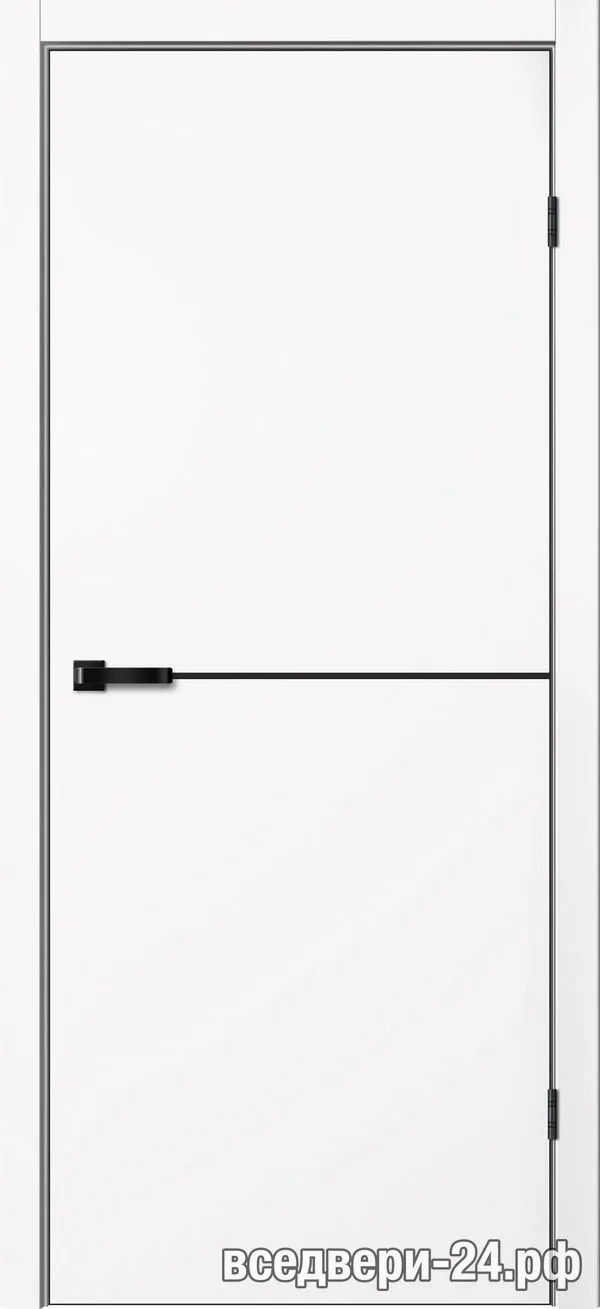Дверь межкомнатная FlyDoors «Фьюжн» FN32, Эмалит белый