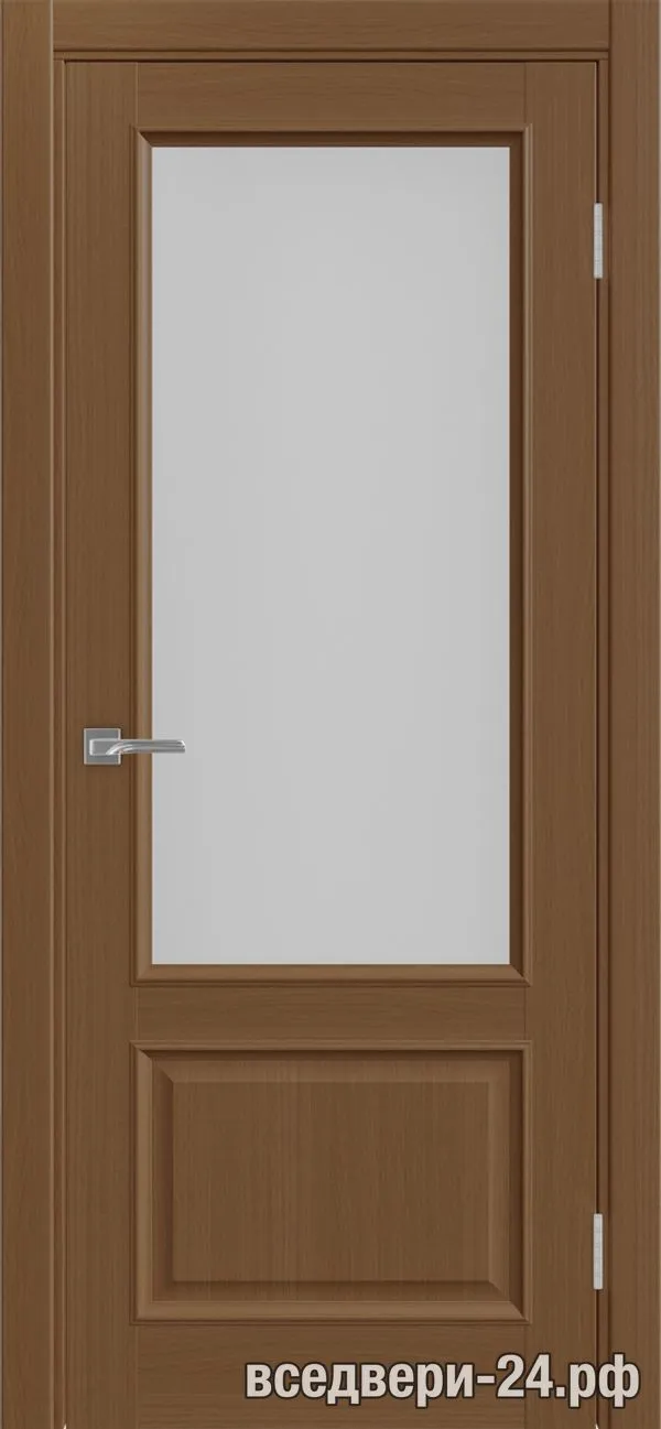 Дверь межкомнатная OPTIMA PORTE «Тоскана» 640.21 багет, Орех