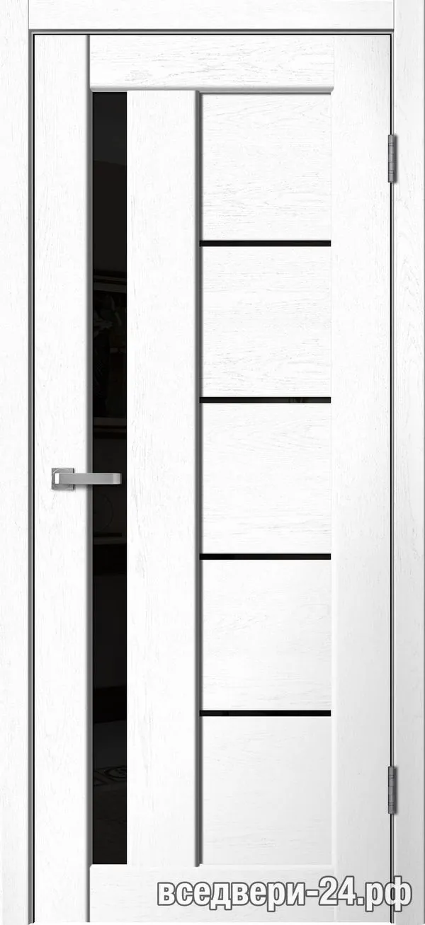 Дверь межкомнатная FlyDoors «Статус» ST03, Сноу софт