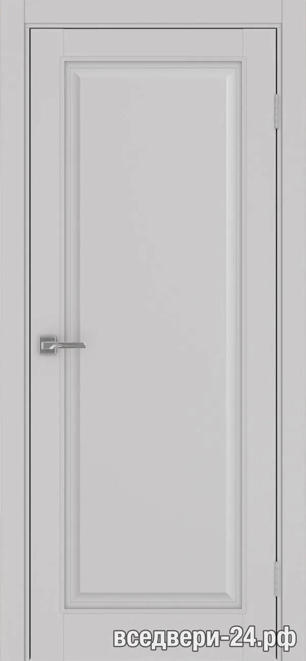 Дверь межкомнатная OPTIMA PORTE «Тоскана» 601.1 багет, Пепельный