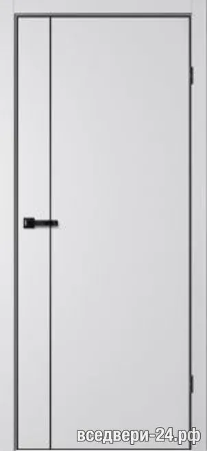 Дверь межкомнатная FlyDoors «Тринити» 04, Сильвер