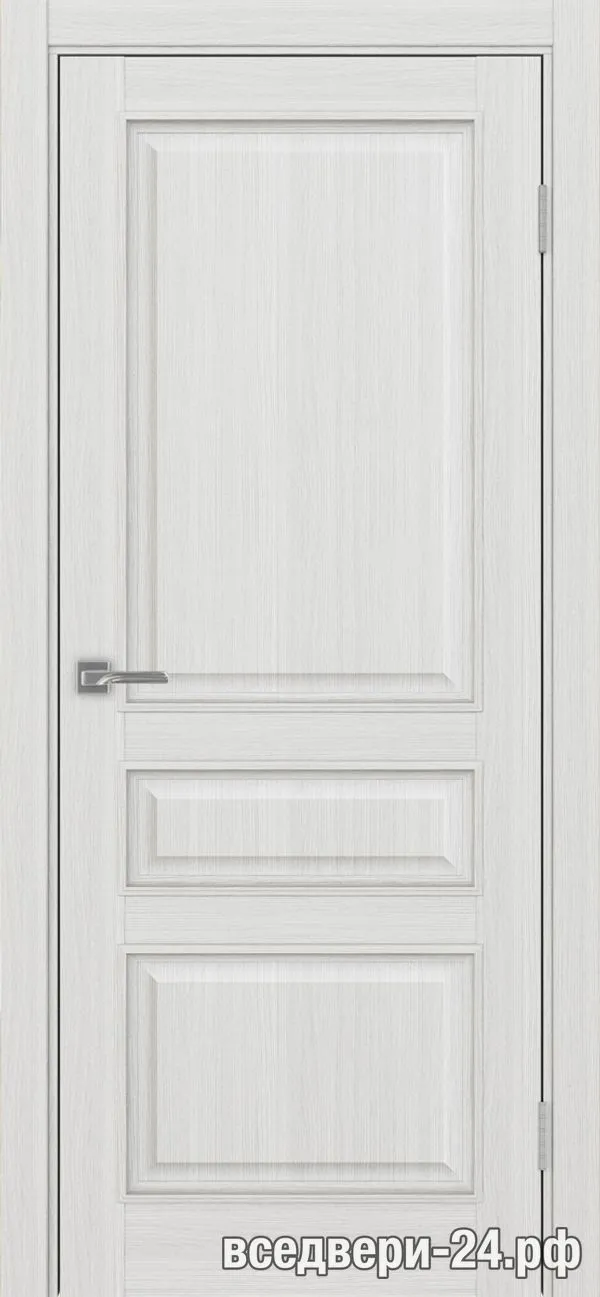 Дверь межкомнатная OPTIMA PORTE «Тоскана» 631.111 багет, Ясень серебристый