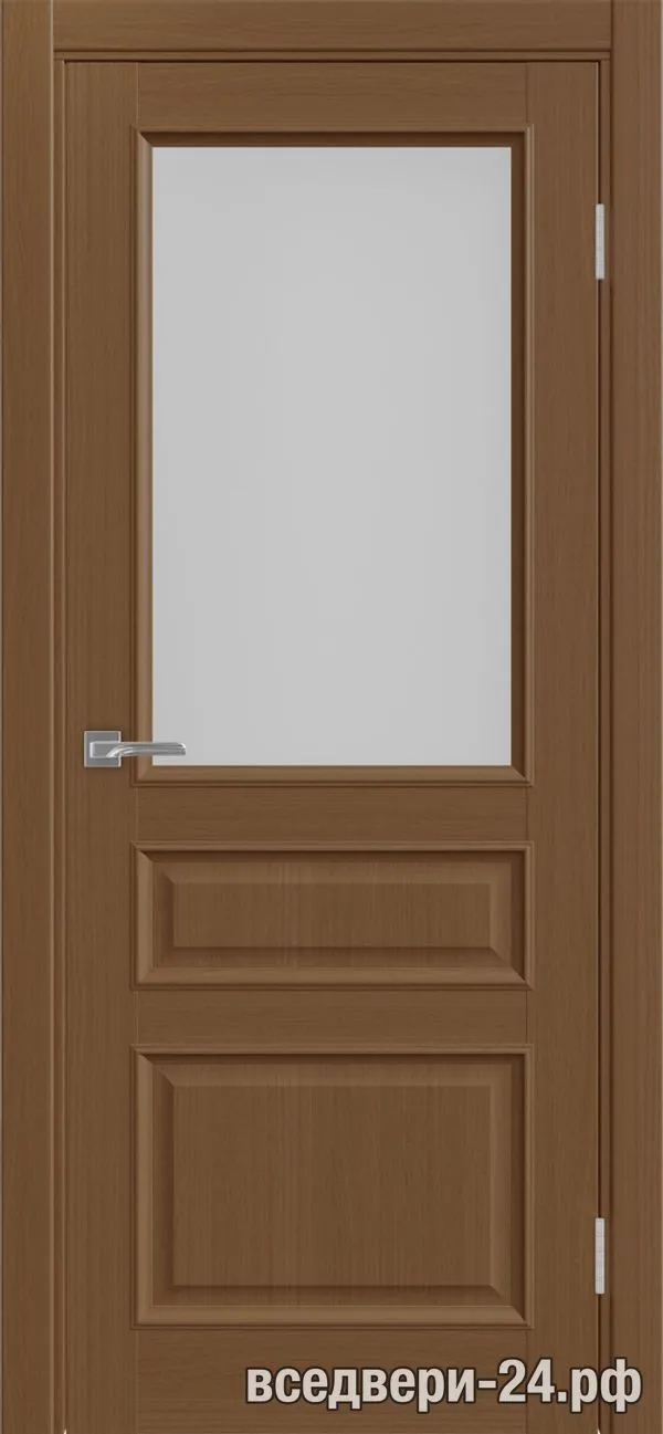 Дверь межкомнатная OPTIMA PORTE «Тоскана» 631.211 багет, Орех