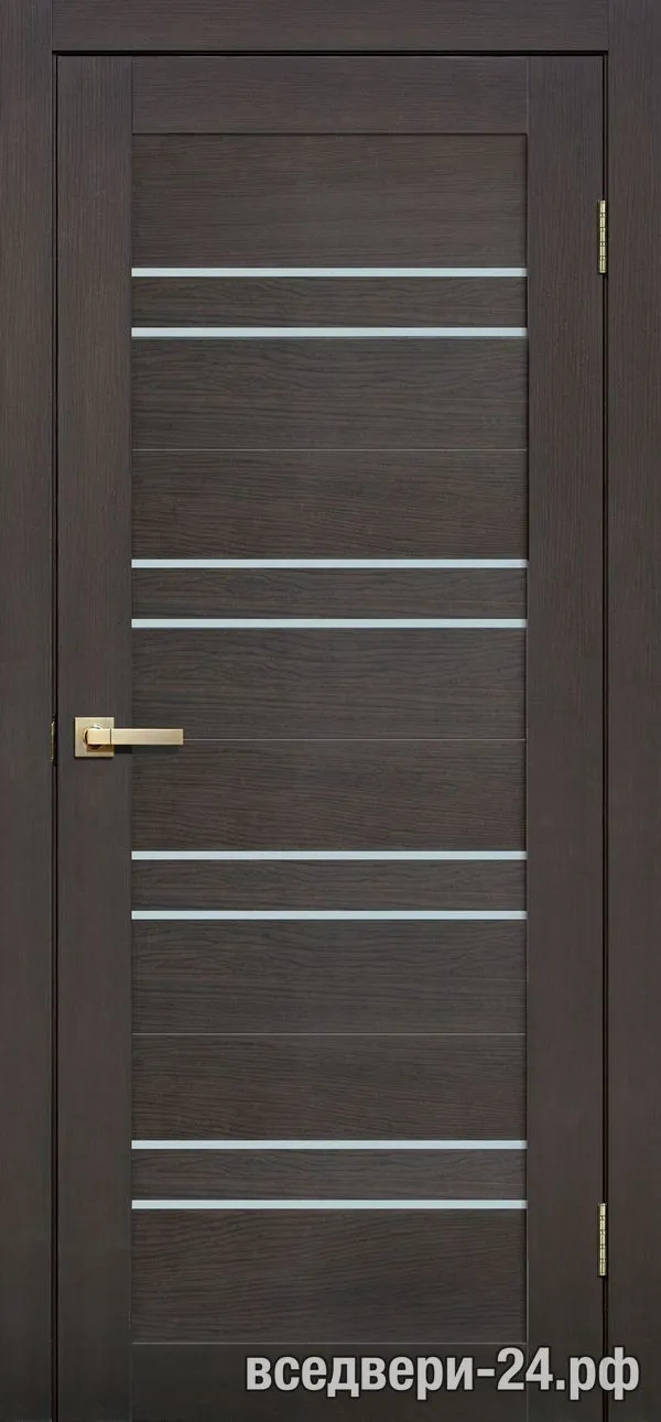 Дверь межкомнатная FlyDoors «Лайт дорс» L11, Венге 3Д