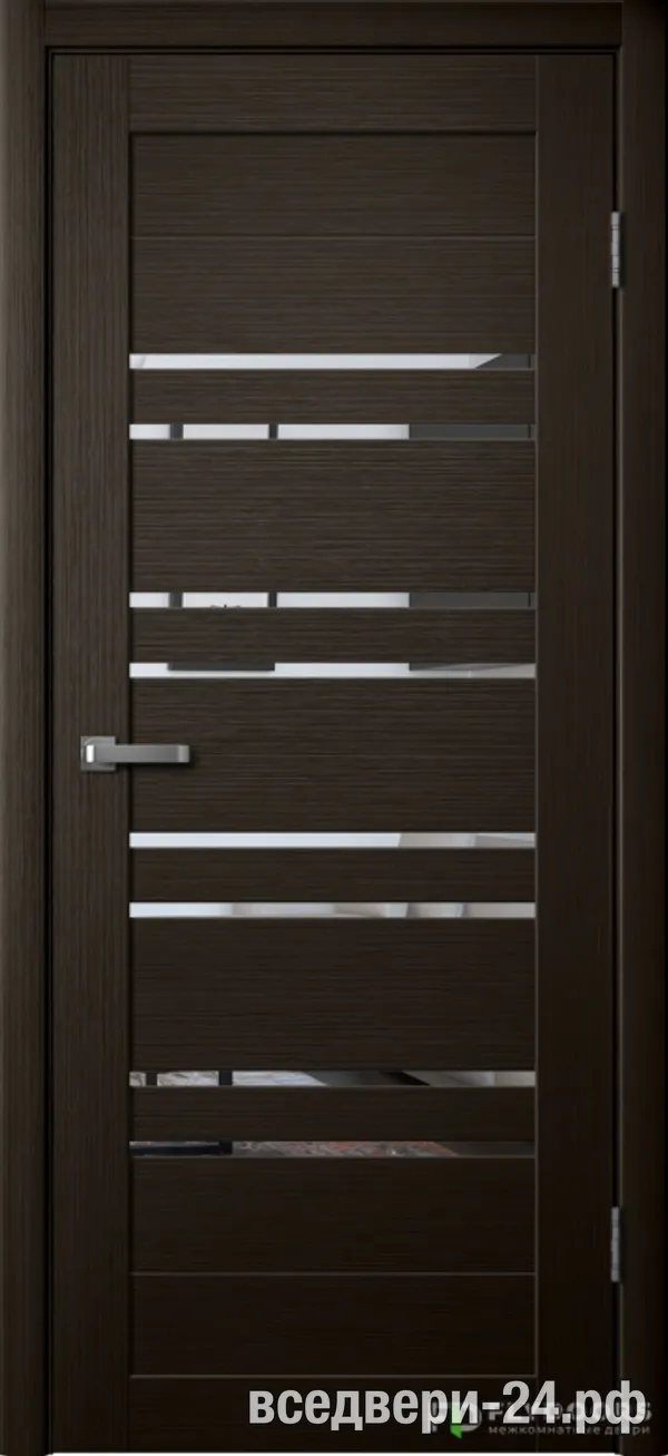 Дверь межкомнатная FlyDoors «Ла Стелла» 282, Дуб мокко