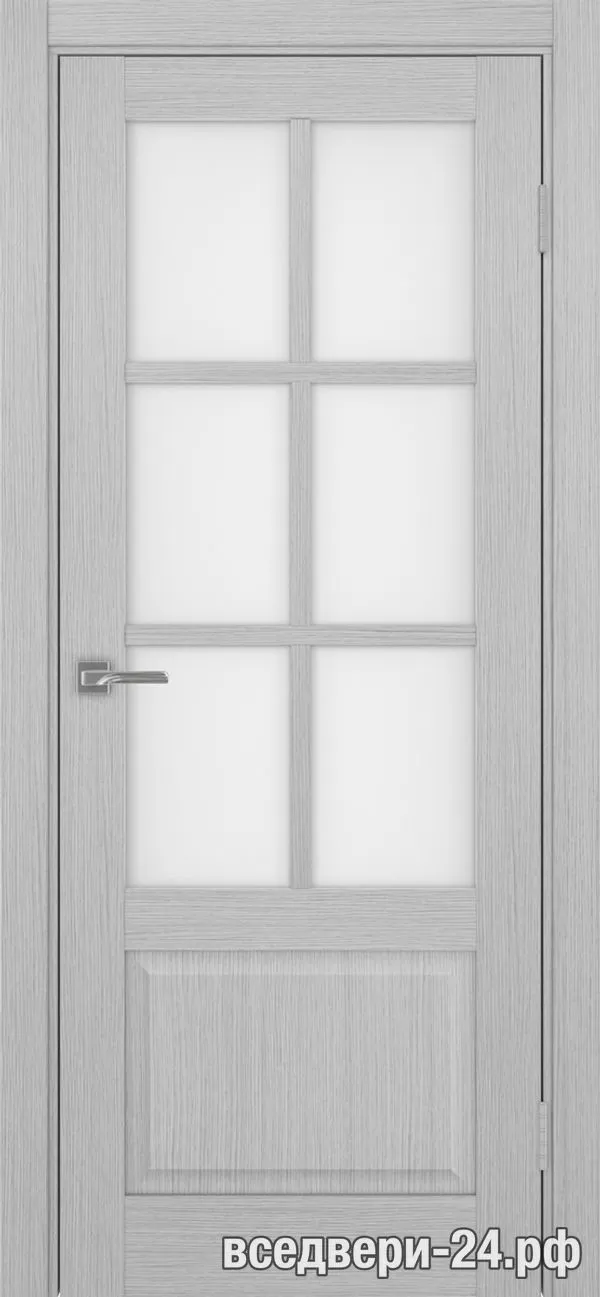 Дверь межкомнатная OPTIMA PORTE «Тоскана» 641.2221, Дуб серый
