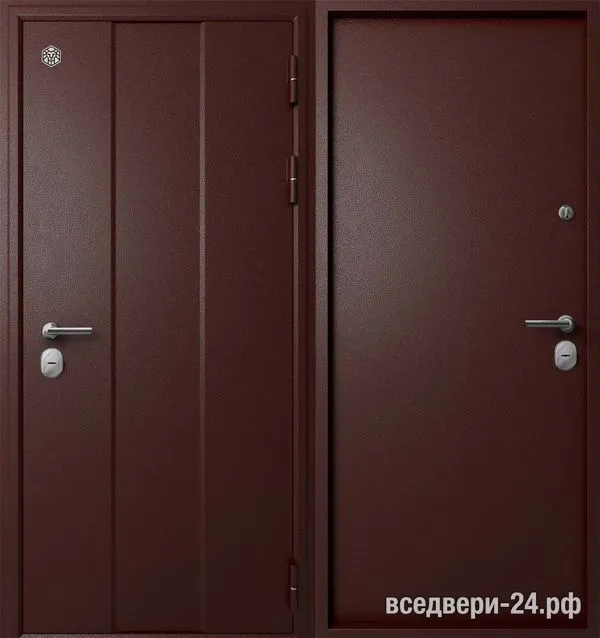 Дверь входная Мегатрон Termo-5 Антик медь, Антик Медь