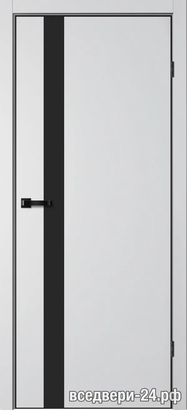 Дверь межкомнатная FlyDoors «Тринити» TR06, ПЭТ Сильвер