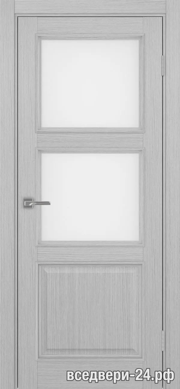 Дверь межкомнатная OPTIMA PORTE «Тоскана» 630.221 багет, Дуб серый