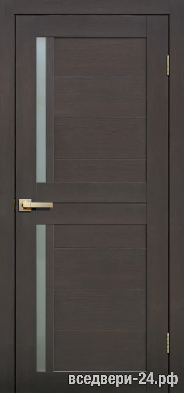Дверь межкомнатная FlyDoors «Лайт дорс» 22, Венге 3Д
