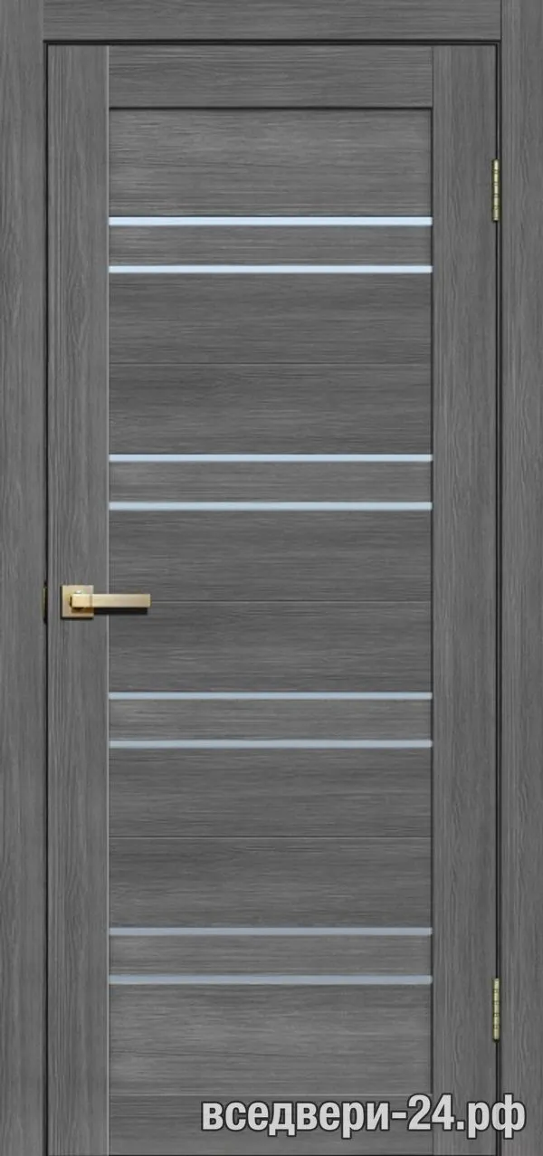 Дверь межкомнатная FlyDoors «Лайт дорс» 11, Дуб стоунвуд 3Д