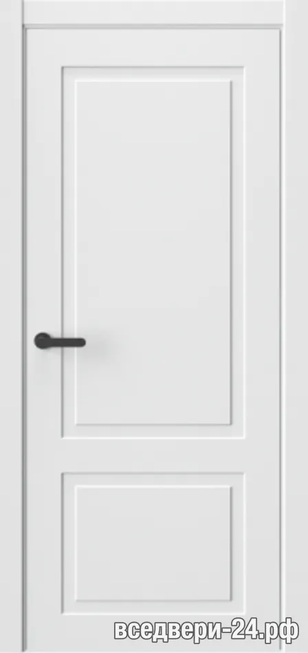 Дверь межкомнатная AxelDoors «Серия W» Милан 2, Шагрень белый