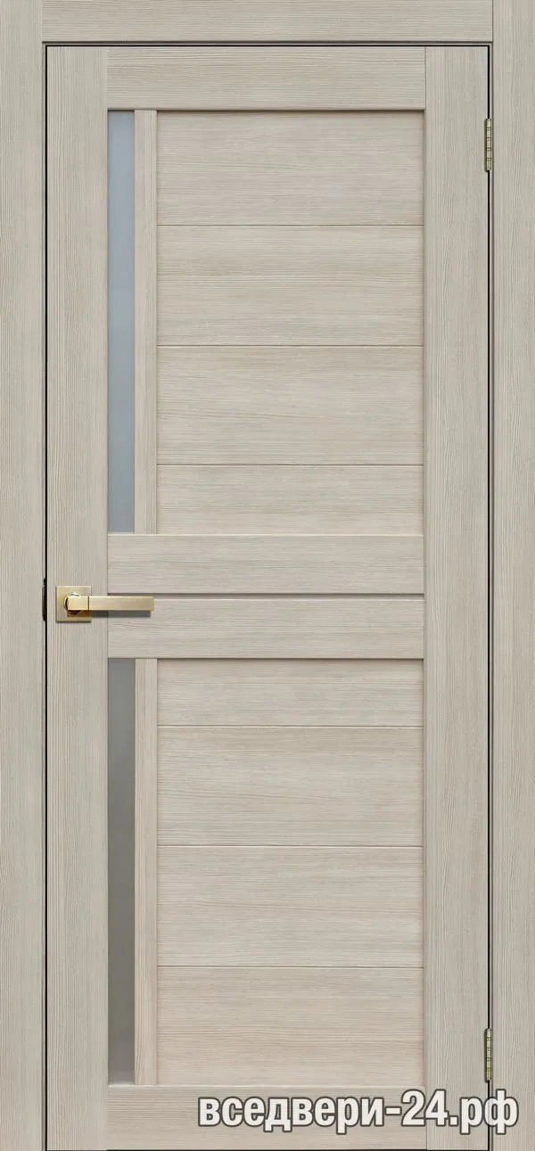 Дверь межкомнатная FlyDoors «Лайт дорс» L22, Ясень