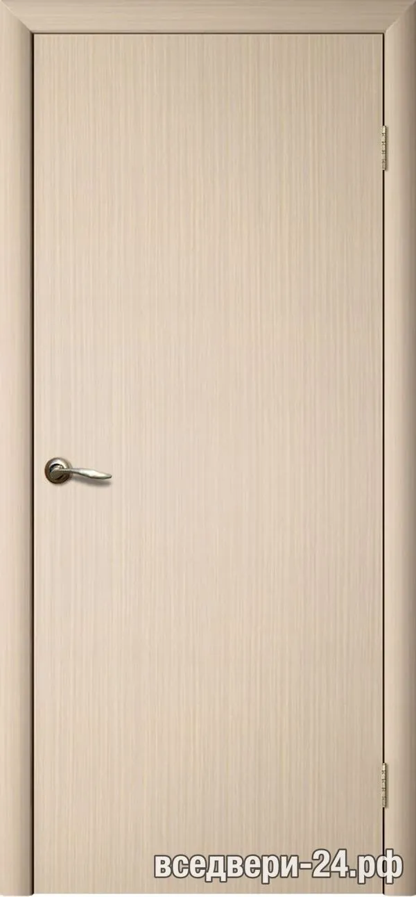 Дверь межкомнатная FlyDoors Гладкое, Беленый дуб