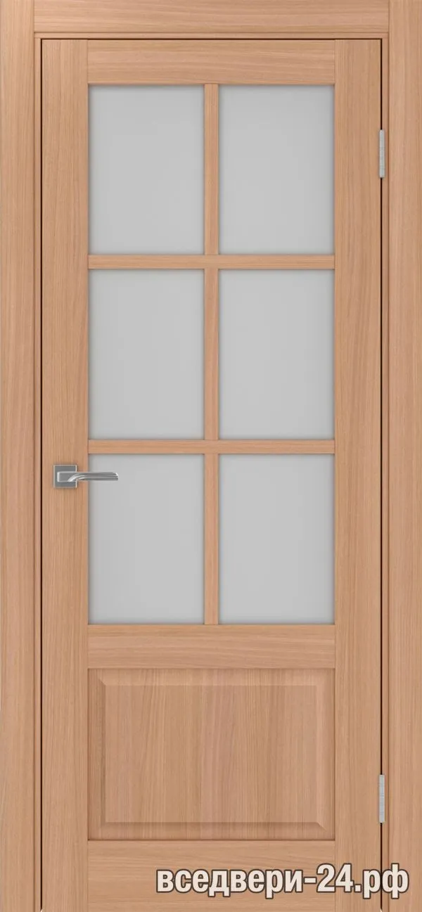 Дверь межкомнатная OPTIMA PORTE «Тоскана» 641.2221, Ясень темный