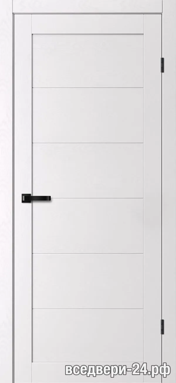 Дверь межкомнатная FlyDoors «Аура» AU210 PP, Сноу