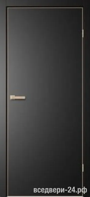 Дверь межкомнатная FlyDoors «Тринити» 01, Титан
