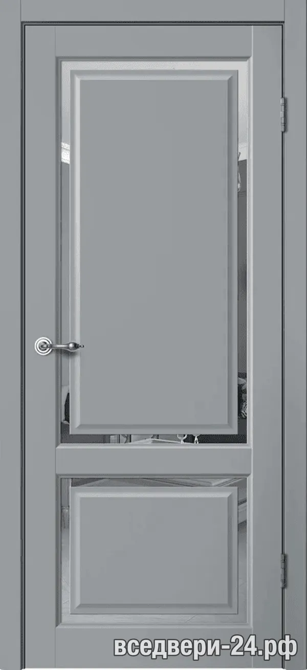 Дверь межкомнатная FlyDoors «Моне» M01 ПО, Серый