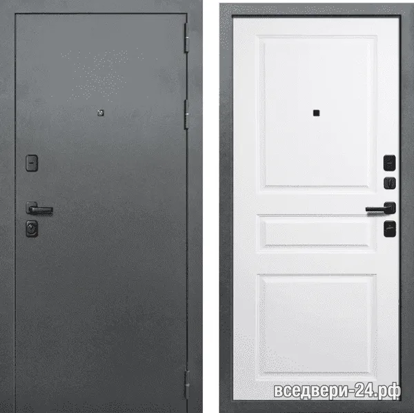 Дверь входная FlyDoors Дует Classic антик, Букле темный