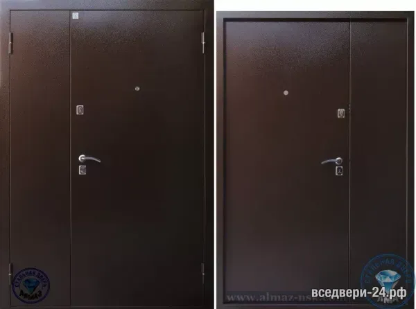 Дверь входная Алмаз Яшма 22 Антик медь/ Антик медь, Антик медь
