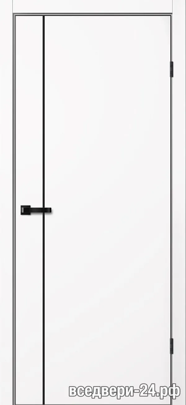 Дверь межкомнатная FlyDoors «Фьюжн» FN33 ДА, Эмалит белый