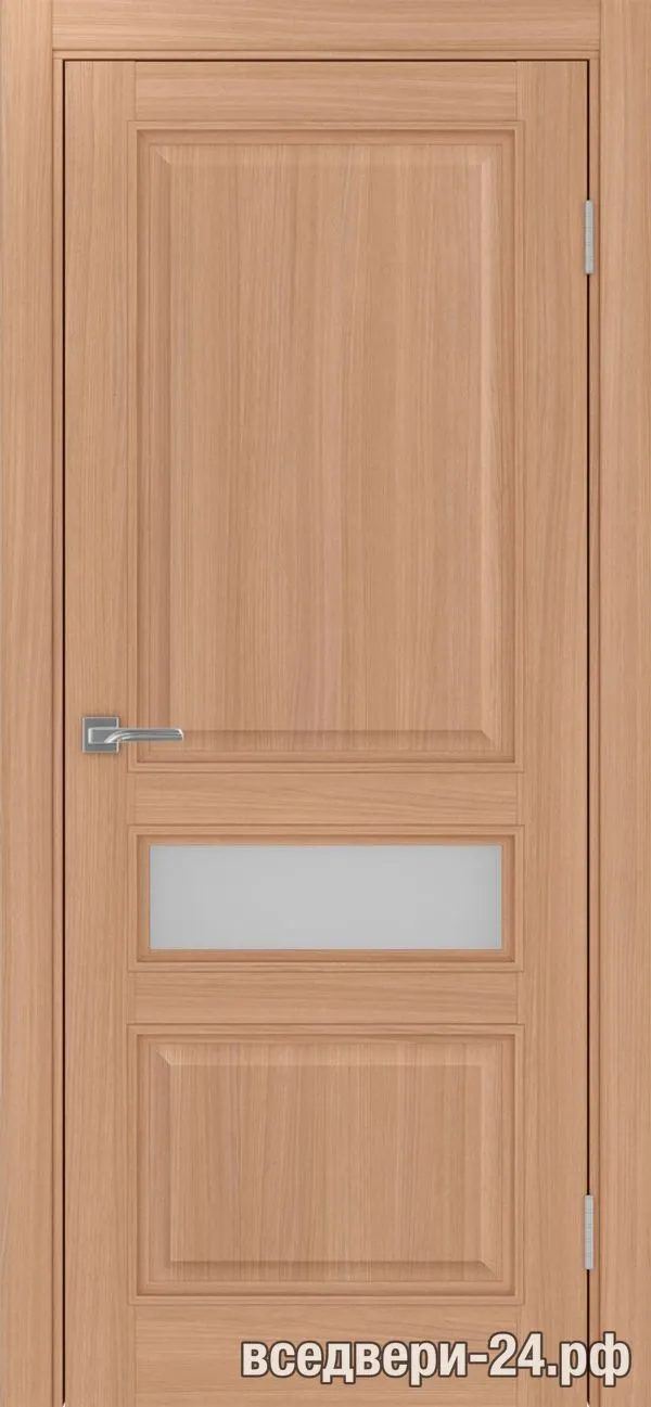 Дверь межкомнатная OPTIMA PORTE «Тоскана» 631.121 багет, Ясень темный